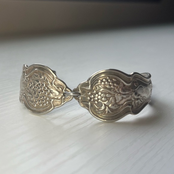 Sterling silver .925 magnetic closure cuff bracelet small wrists. - Picture 11 of 11